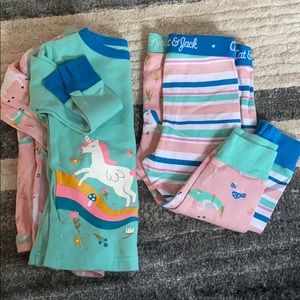 Baby girl pajamas.